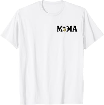 Mama Bee Cute Beekeeping 1st Birthday Matching Family Mom T-Shirt