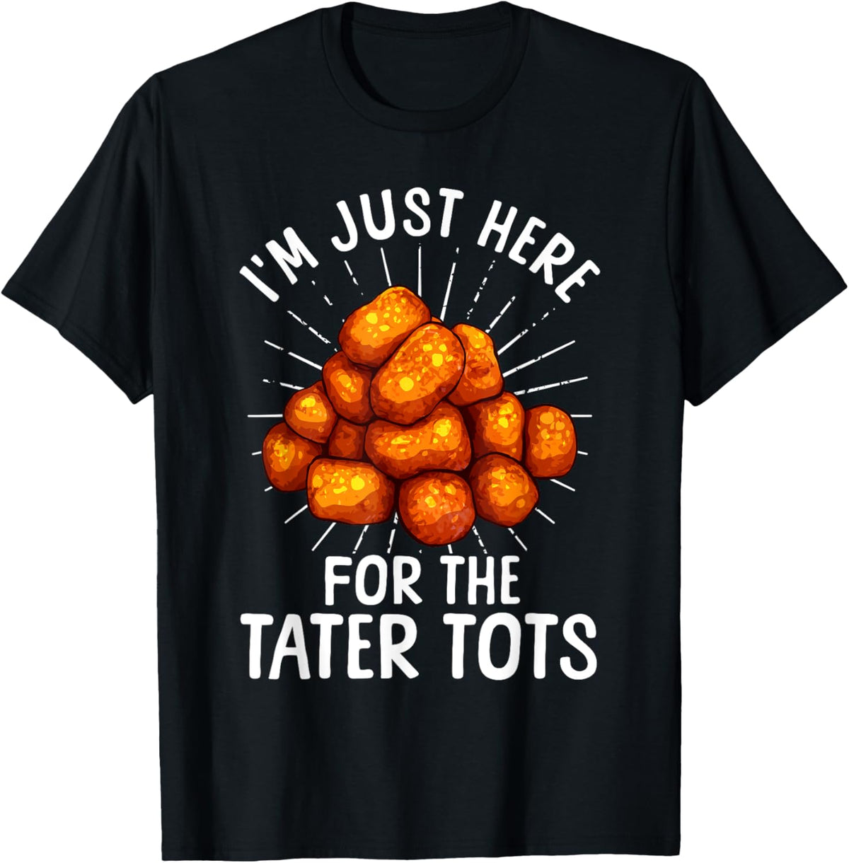 Funny Tater Tot Gift Tater Tot Accessories & Stuff Tater Tot Design Women Kids Toddlers Tater Tot Lover - Black, Small, , Short Sleeve