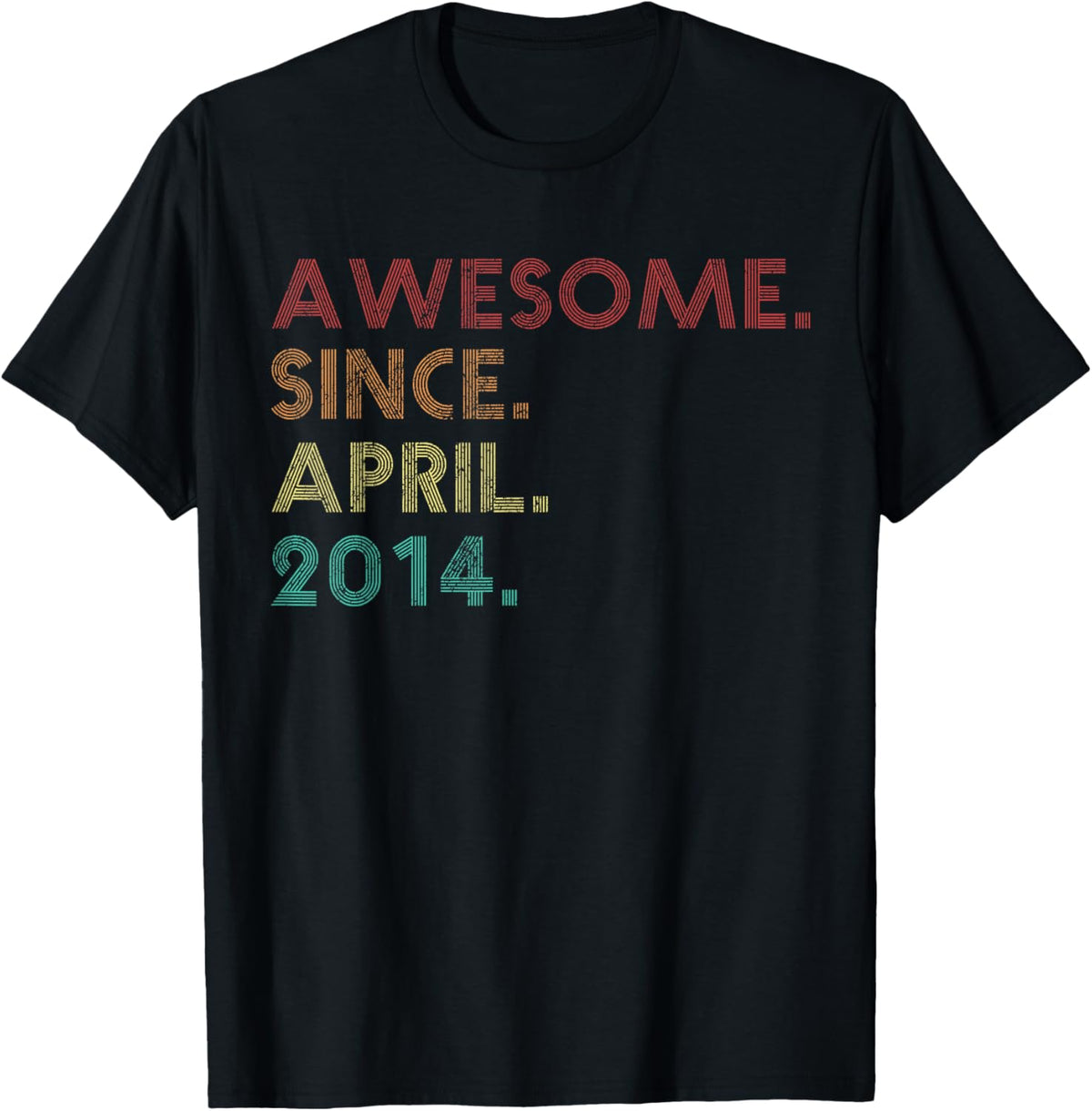 Awesome Since April 2014 Funny 11th Birthday