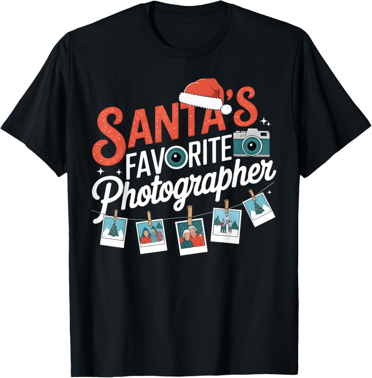 Santas Favorite Photographer Funny Christmas Photography