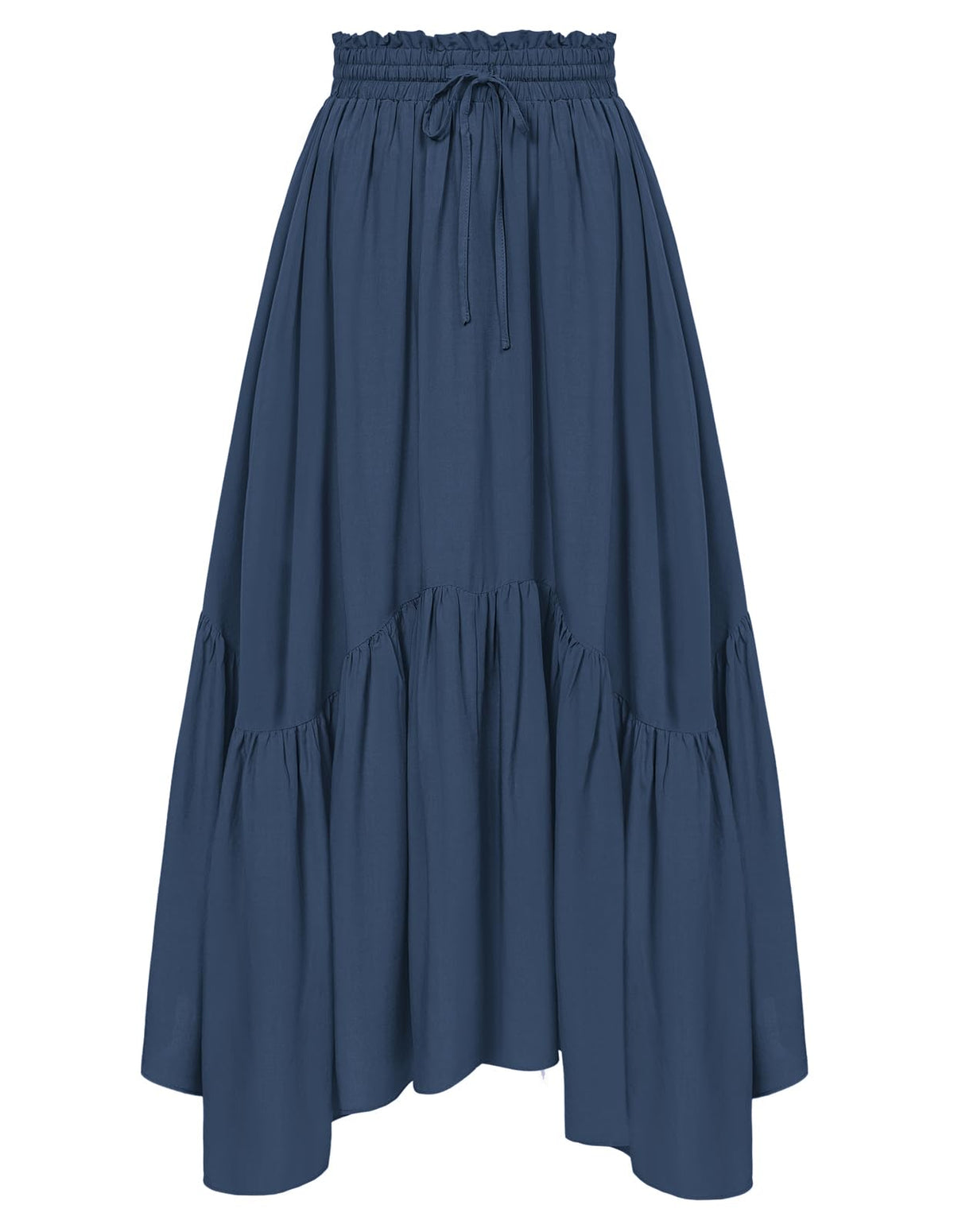 Scarlet Darkness Maxi Skirts for Women High Waist Renaissance Skirt Long Skirt with Pockets