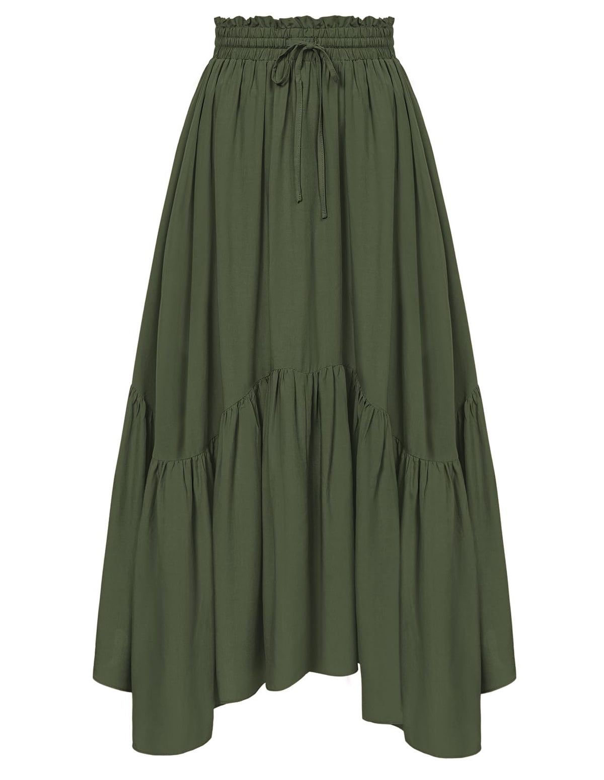 Scarlet Darkness Maxi Skirts for Women High Waist Renaissance Skirt Long Skirt with Pockets