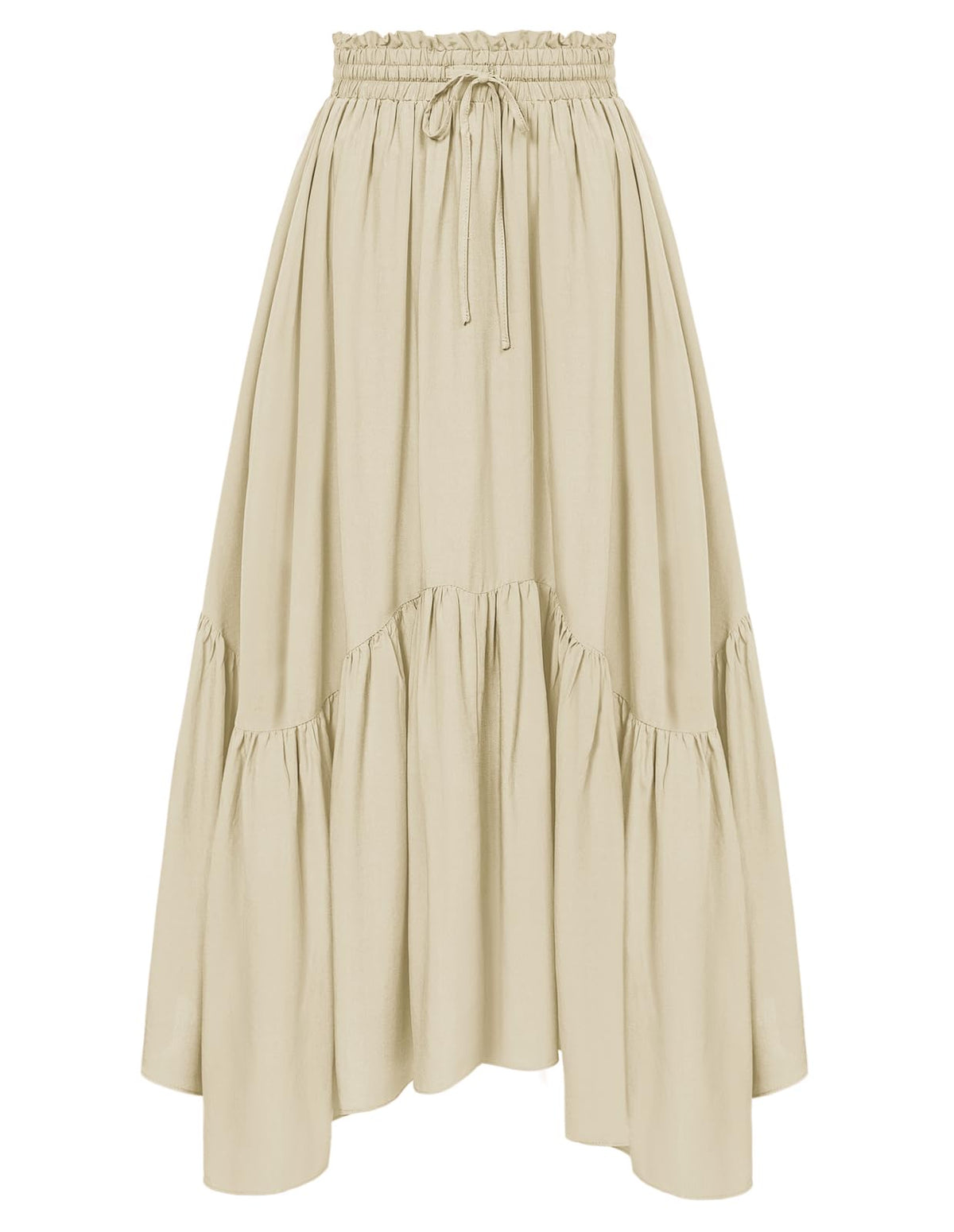 Scarlet Darkness Maxi Skirts for Women High Waist Renaissance Skirt Long Skirt with Pockets