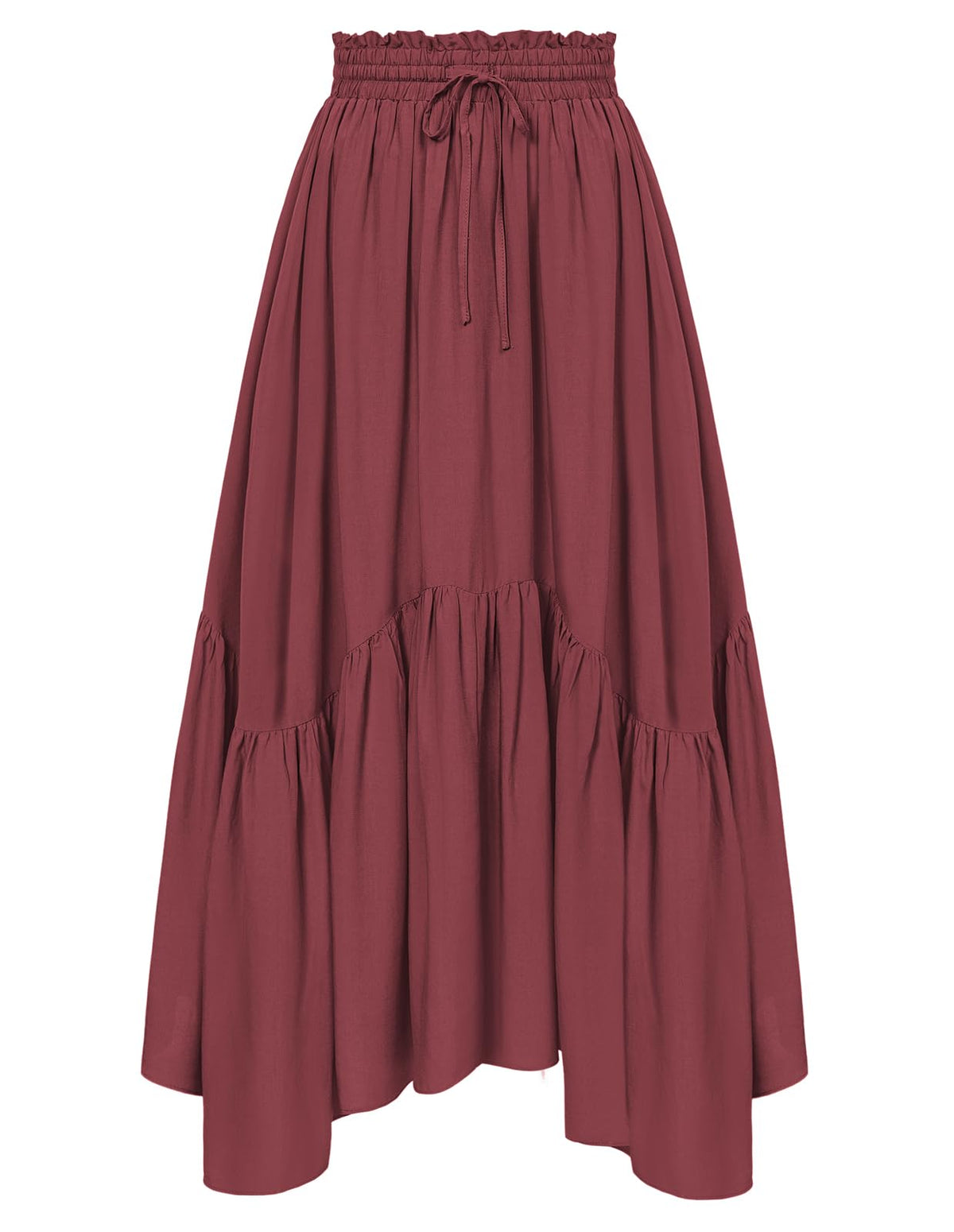 Scarlet Darkness Maxi Skirts for Women High Waist Renaissance Skirt Long Skirt with Pockets