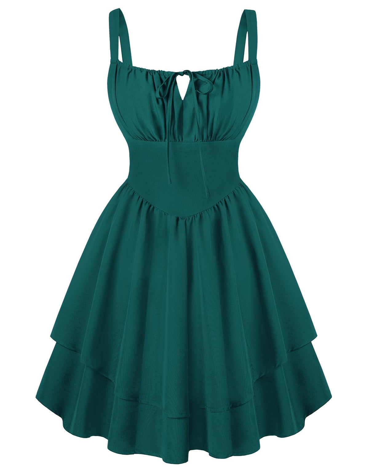 Scarlet Darkness Corset Mini Dress for Women Teens 2026 Summer Ruffle Sundress Graduation Homecoming Dresses