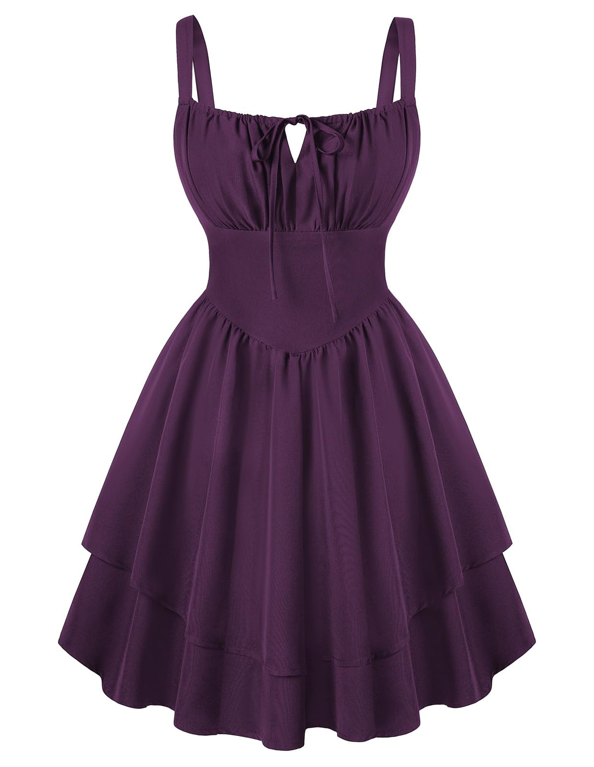 Scarlet Darkness Corset Mini Dress for Women Teens 2026 Summer Ruffle Sundress Graduation Homecoming Dresses