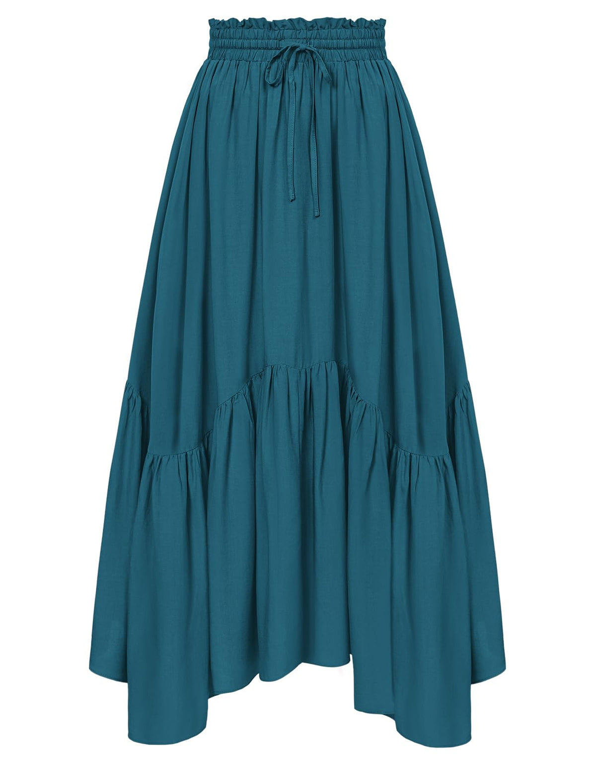 Scarlet Darkness Maxi Skirts for Women High Waist Renaissance Skirt Long Skirt with Pockets