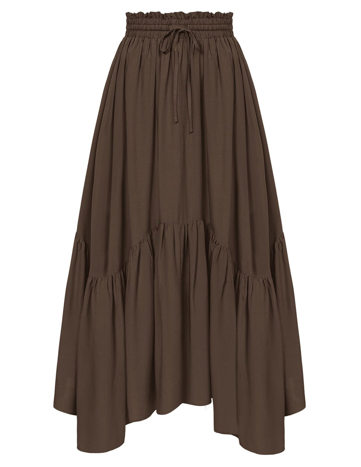 Scarlet Darkness Maxi Skirts for Women High Waist Renaissance Skirt Long Skirt with Pockets