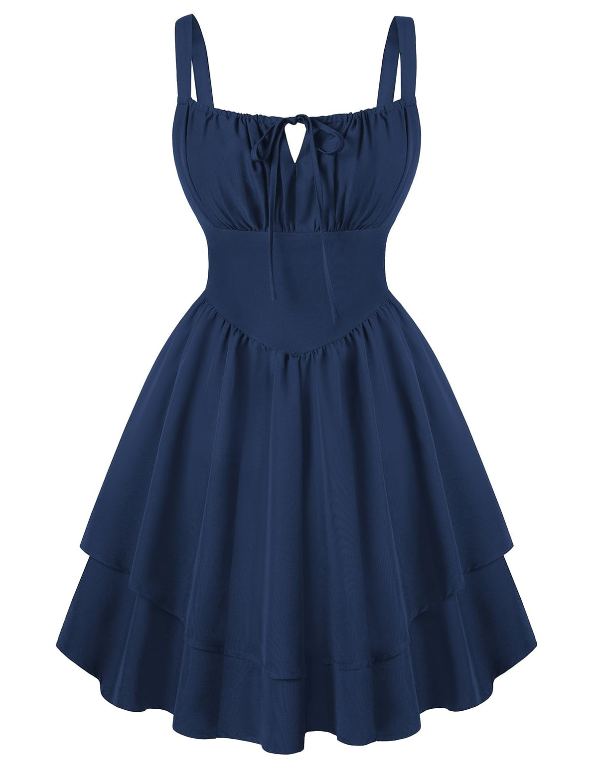Scarlet Darkness Corset Mini Dress for Women Teens 2026 Summer Ruffle Sundress Graduation Homecoming Dresses