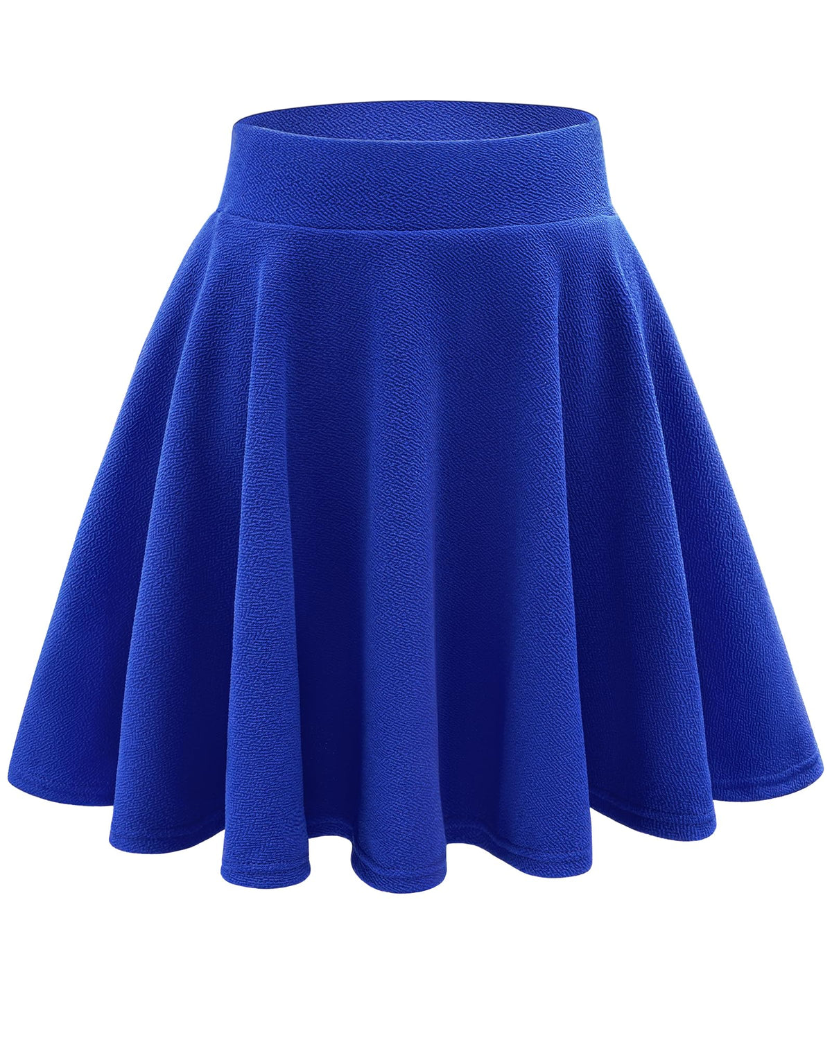 Stelle Women's Casual Skort with Shorts Basic Versatile Stretchy Flared Pleated Skater Mini Skirts