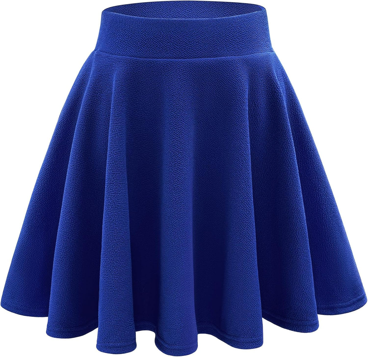 Stelle Women's Casual Skort with Shorts Basic Versatile Stretchy Flared Pleated Skater Mini Skirts