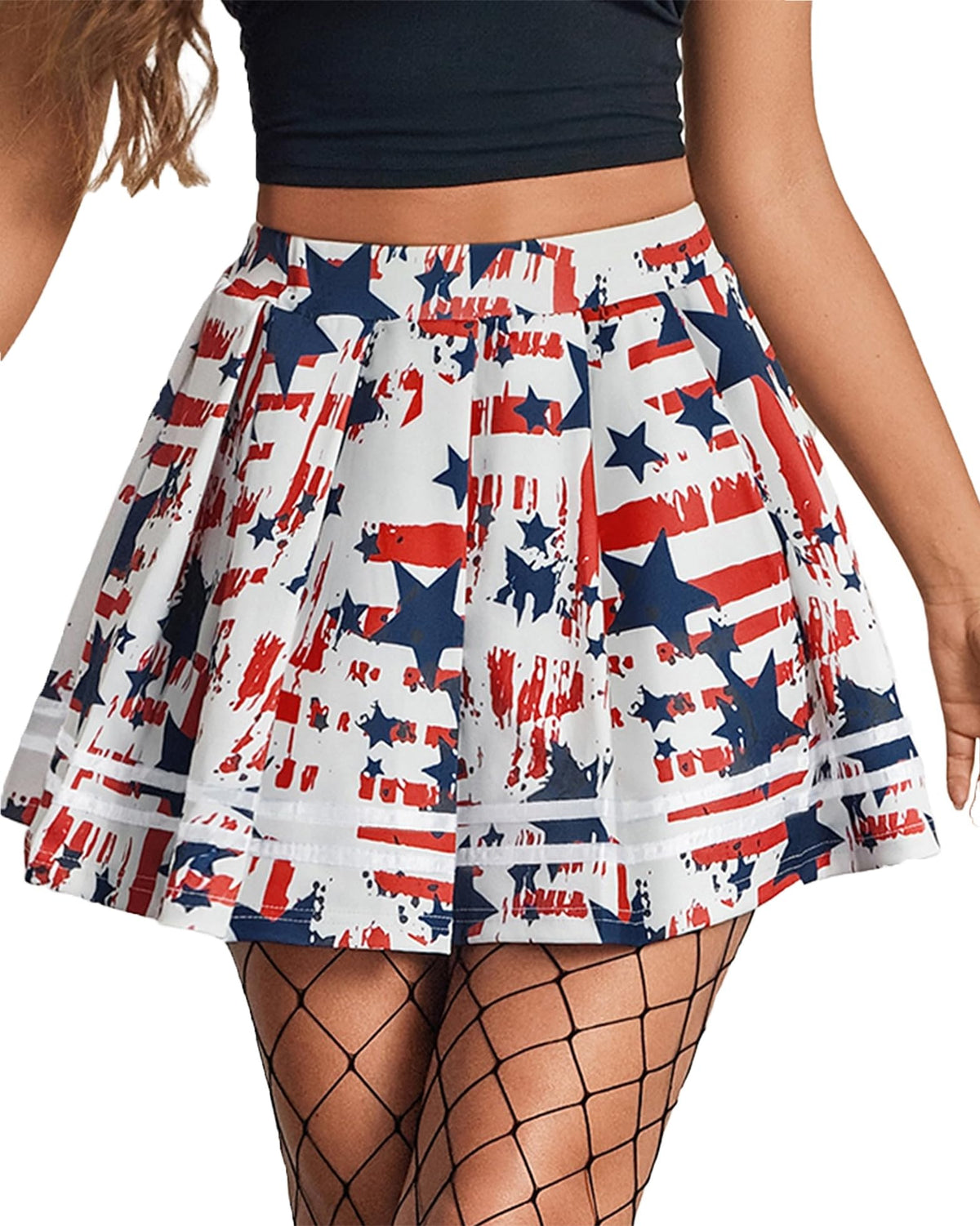 Avidlove Womens Pleated Skirt School Uniform Skirt Mini Skirt Pleated Cheer Skirt