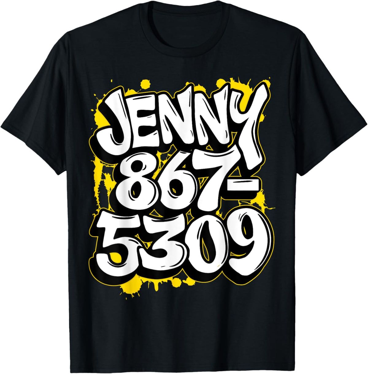 Nostalgic Jenny Phone Number 867-5309 Funny 80s Retro