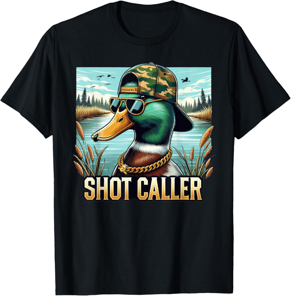 Shot-Caller Funny Duck Hunter Hunting Season Men Women