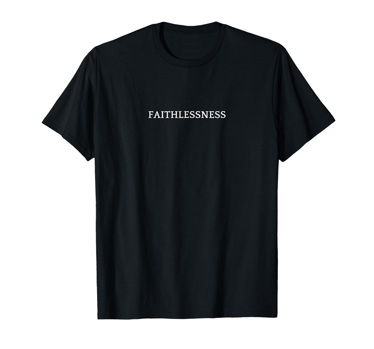 FAITHS English Word Apparel T-Shirt